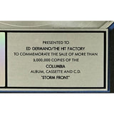 Billy Joel Storm Front RIAA 3x Multi-Platinum Album Award - Record Award