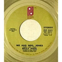 Billy Paul ’Me and Mrs. Jones’ RIAA Gold 45 Award - RARE - Record Award