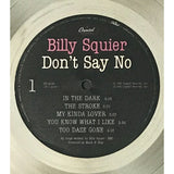 Billy Squier Don’t Say No RIAA Platinum Album Award - Record Award