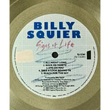 Billy Squier Signs Of Life RIAA Platinum Album Award - Record