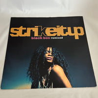 Black Box ’Strike It Up’ Remixed 12’’ Single 1991 UK Import PT44460 - Media