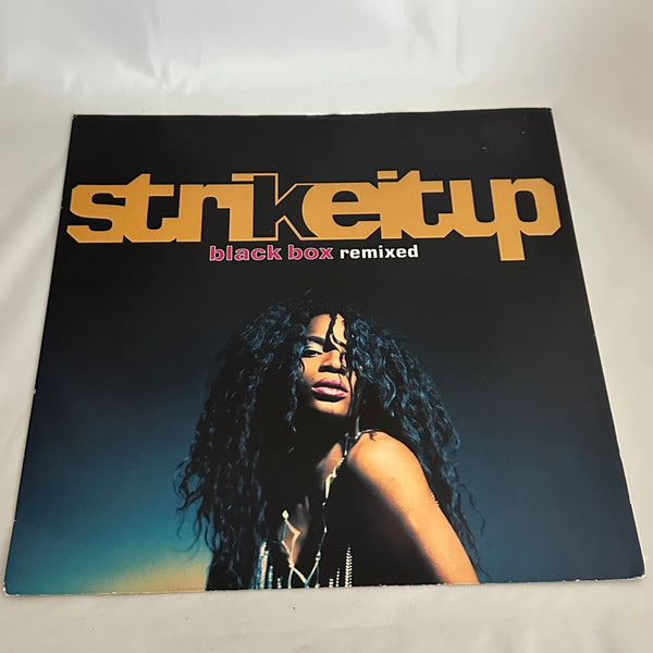 Black Box ’Strike It Up’ Remixed 12’’ Single 1991 UK Import PT44460 - Media