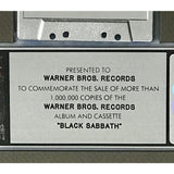 Black Sabbath debut RIAA Platinum Album Award - Record Award