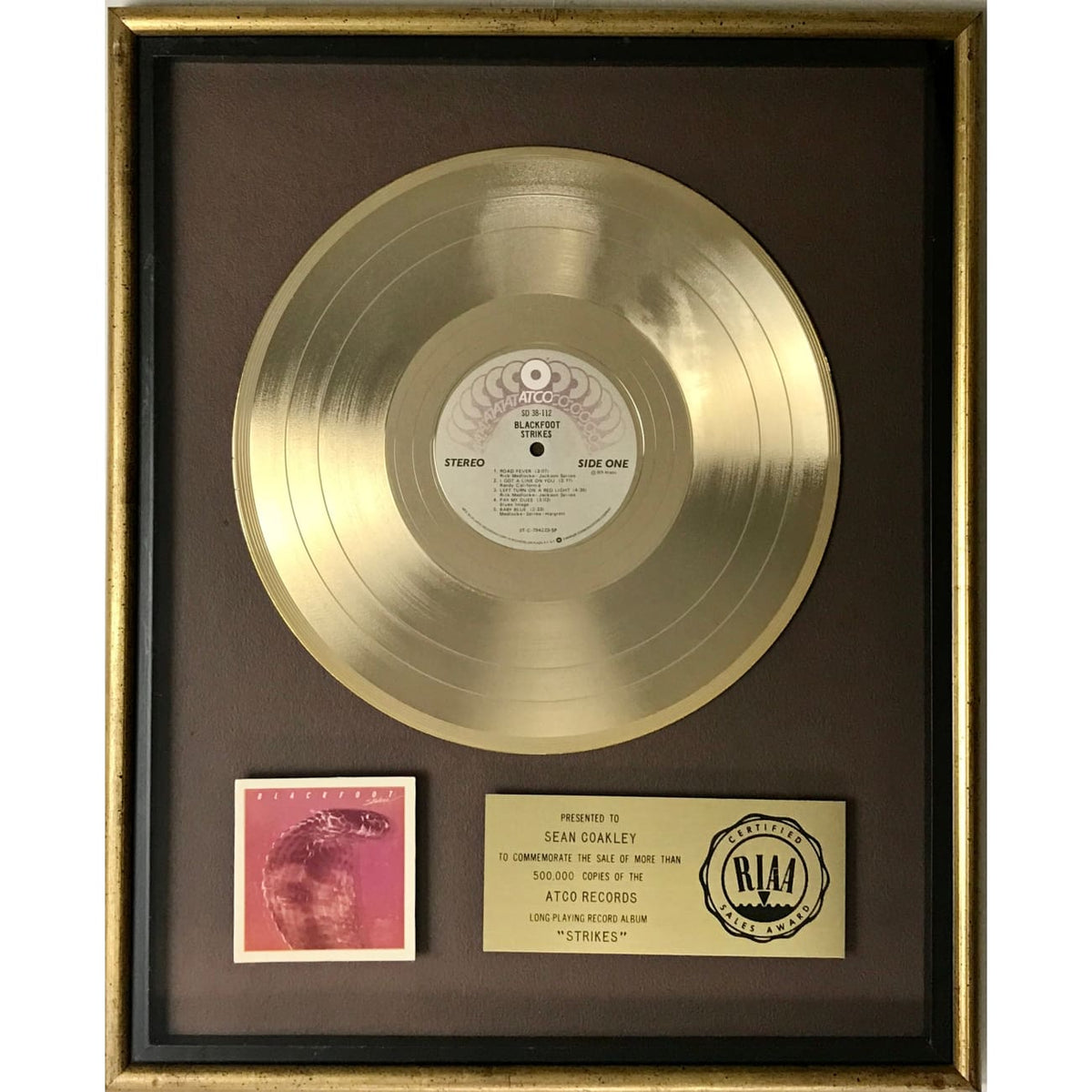 musicgoldmine.com - Blackfoot Strikes RIAA Gold Album Award ...