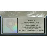 Bob Carlisle Butterfly Kisses (Shades Of Grace) RIAA 2x Multi-Platinum Album Award -NEW - Record Award