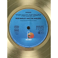 Bob Marley & the Wailers Exodus RIAA Gold Album Award - Record Award