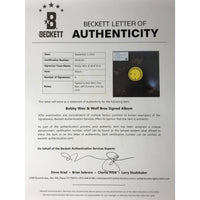Bob Weir & Wolf Bros Album Test Pressing signed by Bob Weir Don Was +2 w/BAS LOA Music Memorabilia Collage