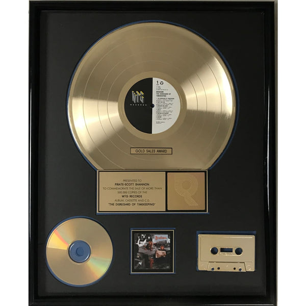 Bonham The Disregard of Timekeeping RIAA Gold LP Award - Record Award