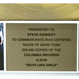 Boys Like Girls debut RIAA Gold Album Award - Record Award