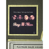 Boyz II Men Christmas Interpretations RIAA Platinum Album Award - Record Award