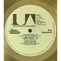 Brass Construction II RIAA Gold Album Award - Record Award
