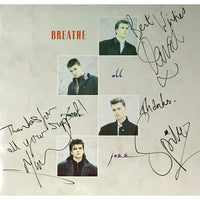 Breathe All That Jazz A&M Records Award signed by group - Record Award