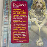 Britney Spears Britney 2001 Sealed CD (enhanced CD) w poster 01241-41776-2 - Media