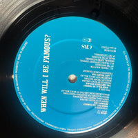 Bros ’When Will I Be Famous’ 1987 Vinyl Import Single - Media