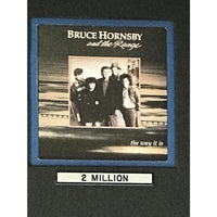 Bruce Hornsby and the Range The Way It Is RIAA 2x Multi-Platinum LP Award - Record Award