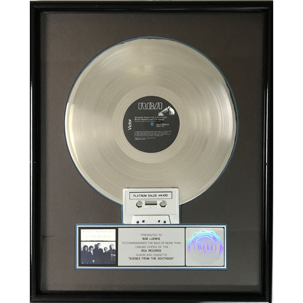 Bruce Hornsby & The Range Scenes From The Southside RIAA Platinum Album Award - Record Award