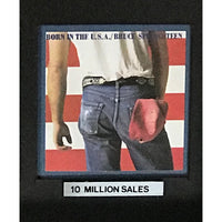 Bruce Springsteen Born In The USA RIAA 10x Multi-Platinum Album Award - Record Award