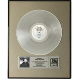 Bryan Adams Reckless A&M Records Award - Record Award