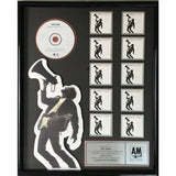 Bryan Adams Waking Up The Neighbours A&M Records 10M Sold Award - Record Award