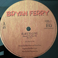Bryan Ferry ’Slave To Love’ 12’’-45 Vinyl 1985 Import UK FERRX1 - Media