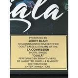 Bryant Meyers ’Ojala’ RIAA Digital Gold Single Award - Record Award