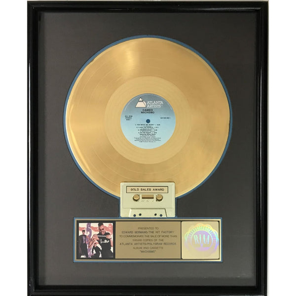 Cameo Machismo RIAA Gold Album Award - Record Award