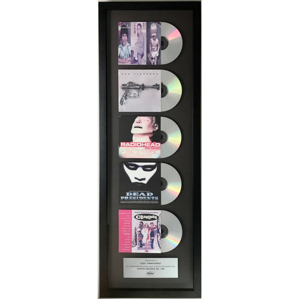 Capitol Records Foo Fighers Radiohead Everclear +2 Multi-Album Combo Award - Record Award