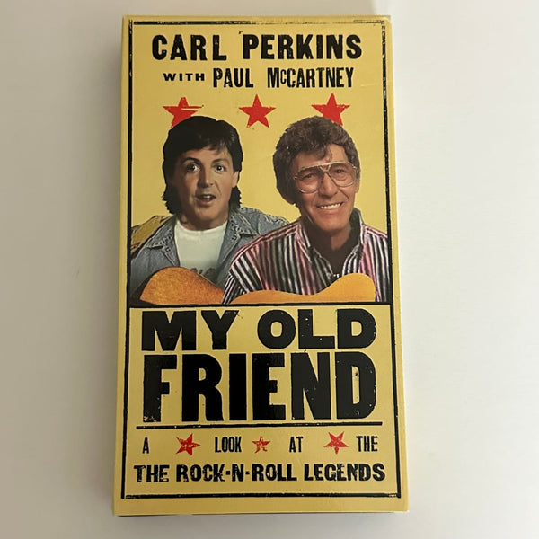 Carl Perkins & Paul McCartney: My Old Friend 1998 VHS (09006-21040-3) - Media