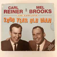 Carl Reiner & Mel Brooks The Complete 2000 Year Old Man 4-CD Box Set 1994 EXC - Media