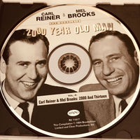 Carl Reiner & Mel Brooks The Complete 2000 Year Old Man 4-CD Box Set 1994 EXC - Media