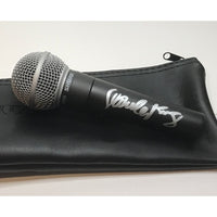 Carole King & Sarah Bareilles Signed Microphone w/BAS LOA - Music Memorabilia Collage