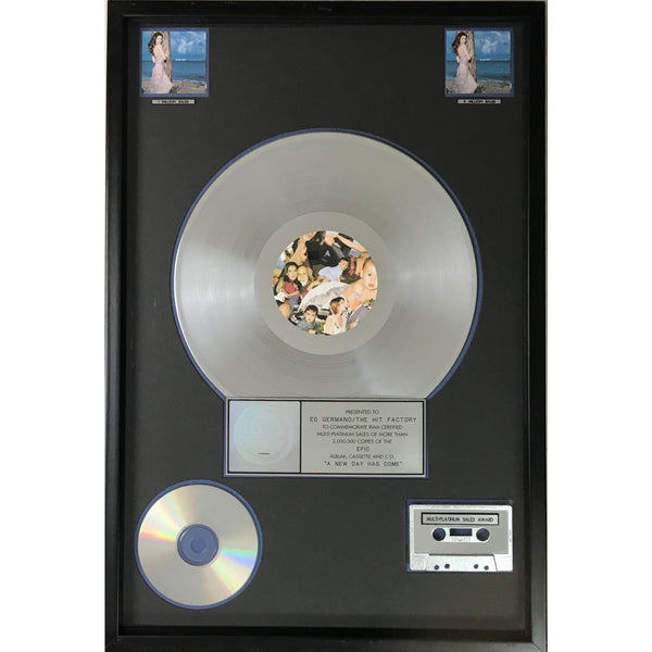 Celine Dion A New Day Has Come RIAA 2x Multi-Platinum Album Award - Record Award