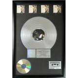 Celine Dion All The Way... A Decade Of Song RIAA 4x Multi-Platinum Album Award - Record Award