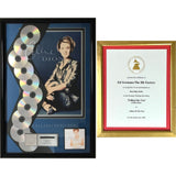 Celine Dion Falling Into You RIAA 10x Platinum Album Award +Grammy Album Of The Year Win Certificate - RARE - Record Award