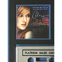 Celine Dion ’My Heart Will Go On’ RIAA Platinum Single Award- NEW sealed - Record Award