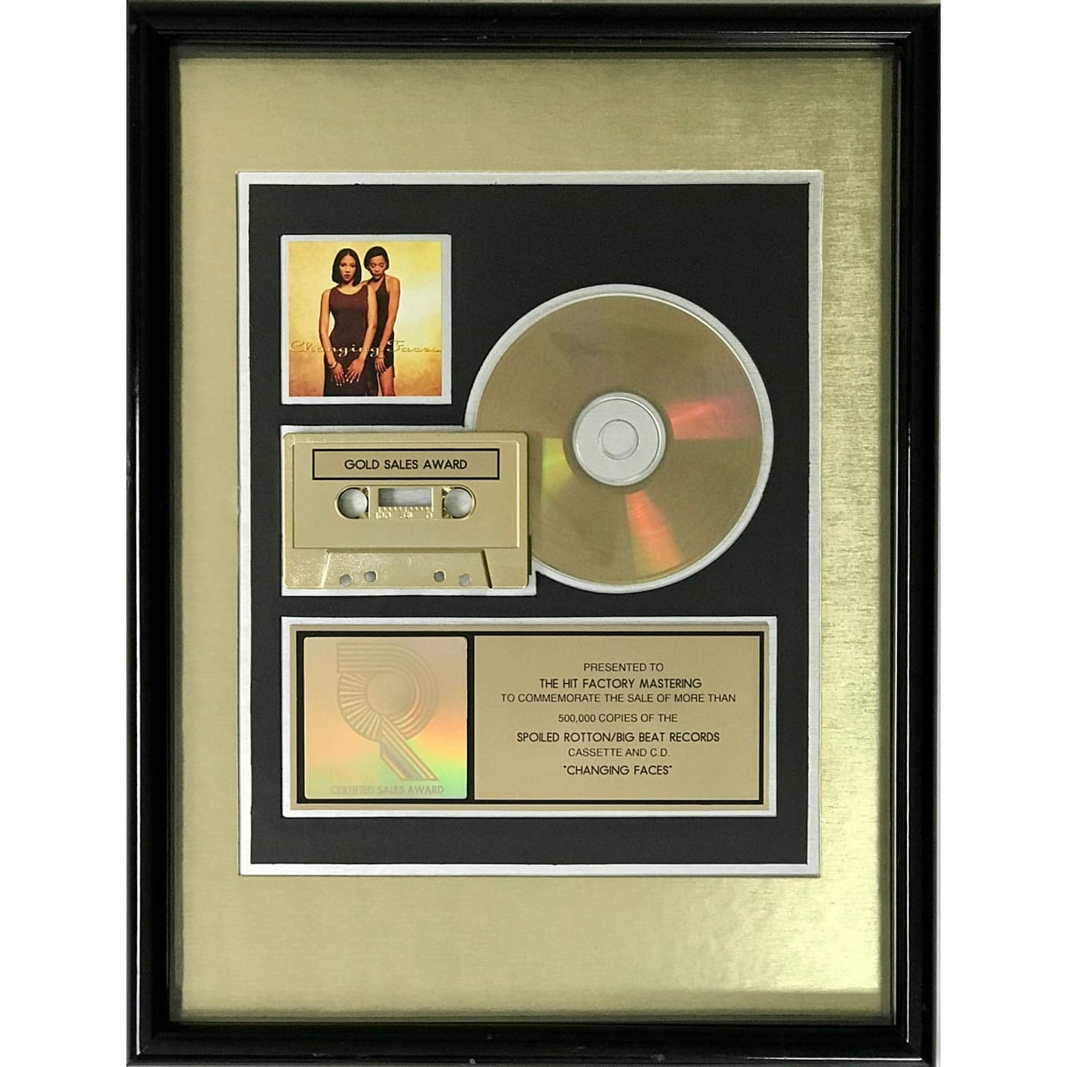 musicgoldmine.com - Changing Faces debut RIAA Gold Album Award ...