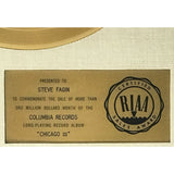 Chicago III RIAA Gold LP Award - RARE - Record Award