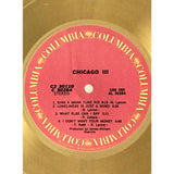 Chicago III RIAA Gold LP Award - RARE - Record Award