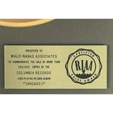 Chicago Transit Authority (debut) RIAA Gold Album Award - Record Award