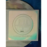 Christina Aguilera & A Great Big World Say Something RIAA 4x Multi-Platinum Single Award - Record Award