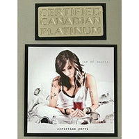 Christina Perri Jar Of Hearts CRIA Platinum Single Award - Record Award