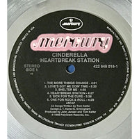 Cinderella Heartbreak Station RIAA Platinum Album Award - Record Award
