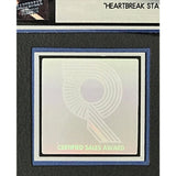 Cinderella Heartbreak Station RIAA Platinum Album Award - Record