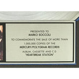 Cinderella Heartbreak Station RIAA Platinum Album Award - Record Award