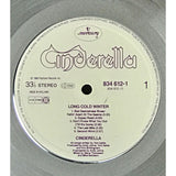 Cinderella Long Cold Winter BPI 1990 Silver LP Award - Record Award