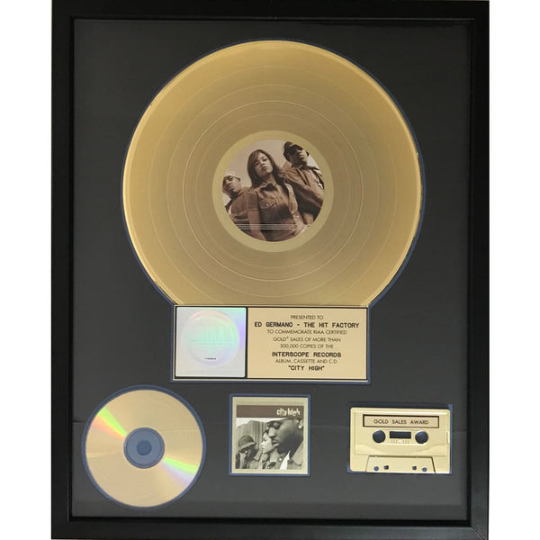 City High debut RIAA Gold Album Award - Record Award