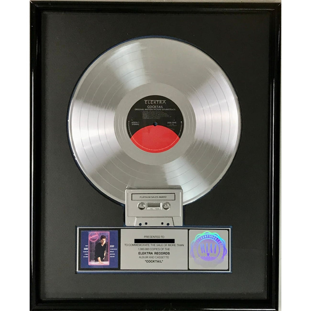 アイドル 1985 AKINA GRAND PRIX GOLD DISC musicgoldmine.com - Cocktail Film Soundtrack RIAA Platinum