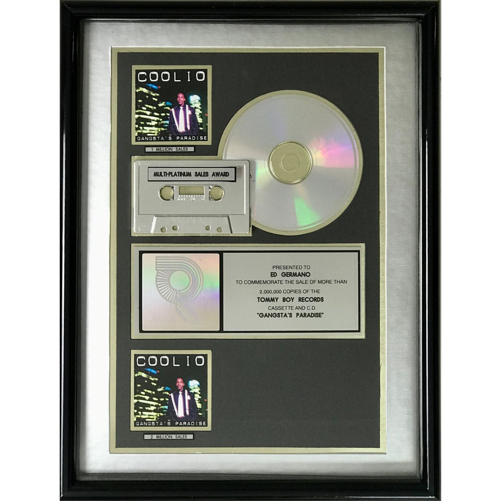 musicgoldmine.com - Coolio Gangsta's Paradise RIAA 2x Multi