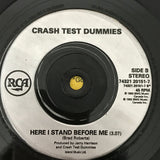 Crash Test Dummies ’Mmm Mmm Mmm Mmm’ 1993 UK 7’’ Record 74321 20151-7 - Media