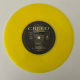 Creed ’Higher’ UK Import 7’’ 1999 Limited Ed Yellow Vinyl #1041 671064 7 - Media